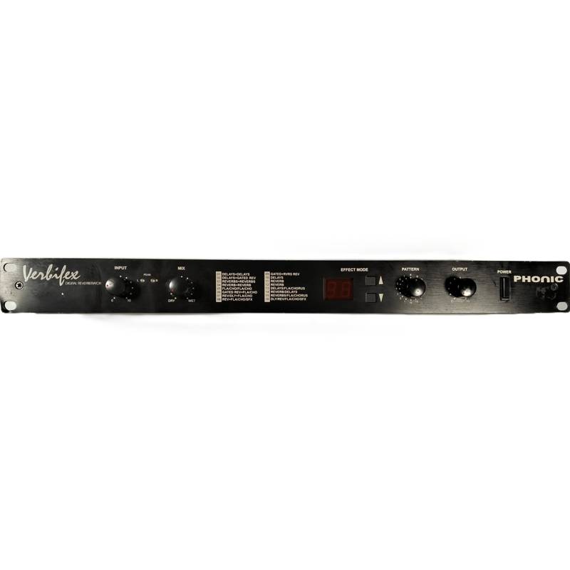 Phonic VerbiFex | 2nd Hand Rackmount Reverb Effects Processor