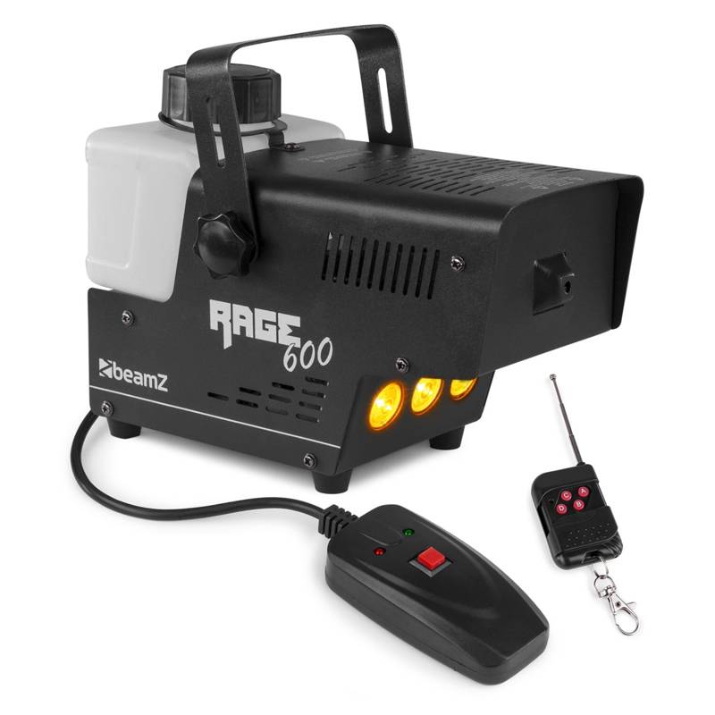 Beamz Rage 600LED | Smoke Machine with Remote