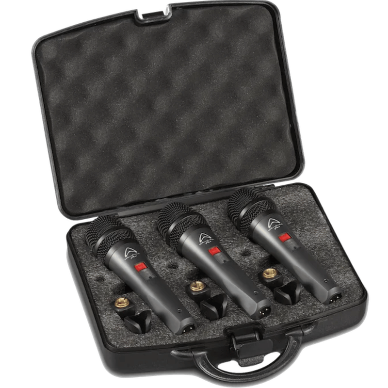 Wharfedale DM5.0S | 3 Pack Dynamic Microphone Pack