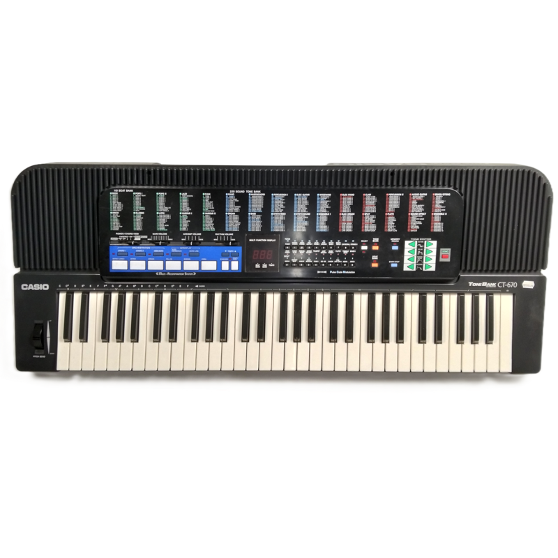 Casio CT-670 | 2nd Hand Tone Bank 61 Note Keyboard