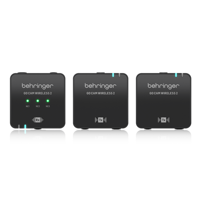Behringer Go CAM Wireless 2 | Dual Clip on Mic System