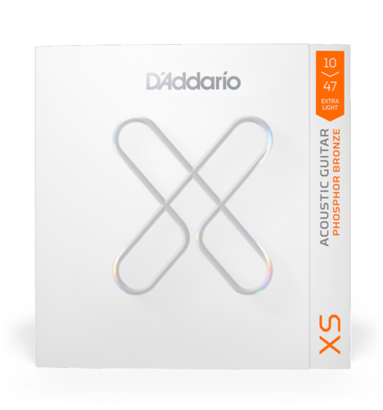 D'addario XSAPB1047 | 10-47 Light Coated Acoustic Guitar Strings