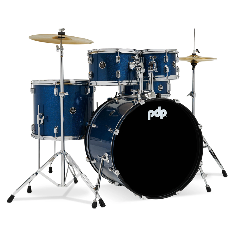 PDP CENTERstage | 5 Piece Drum Kit (Royal Blue Sparkle)