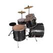 Hybrid HD5 | 5 Piece Drum Kit with Paste Cymbals and Mesh Heads (Lazer Black)