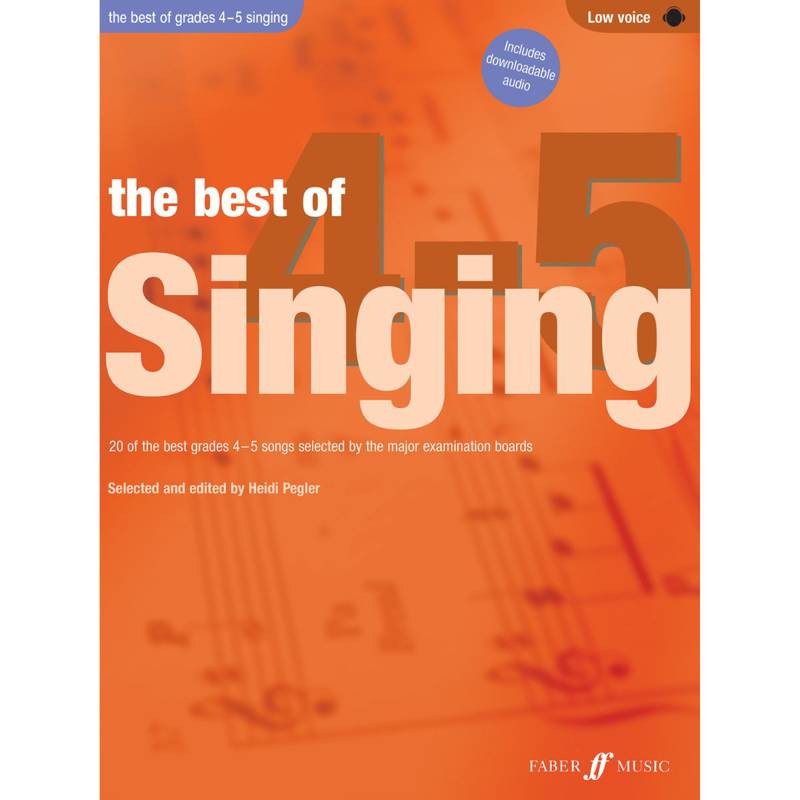 Picture of ABRSM The Best Of Singing | Grades 4-5 (High Voice)