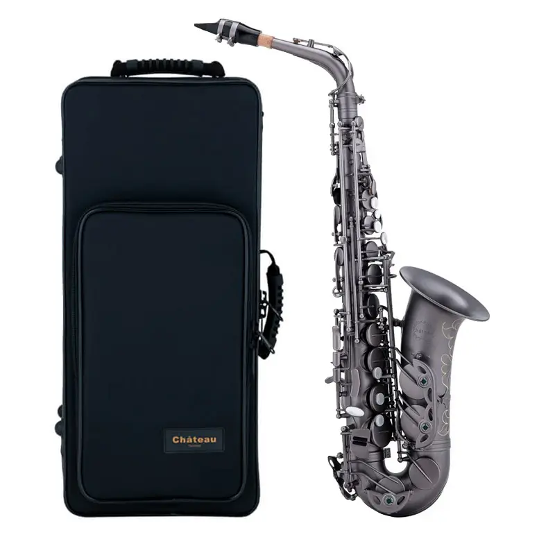 Chateau CAS-50 | Alto Saxophone Outfit (Black Matte)