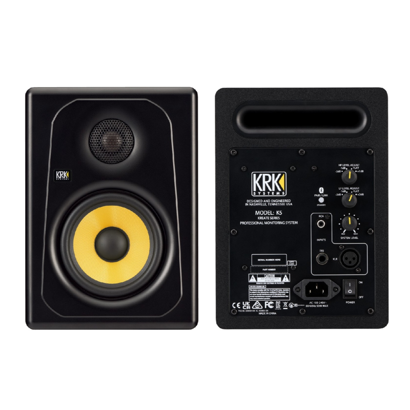 KRK K5 Kreate Series | 5" Studio Monitor (Pair)