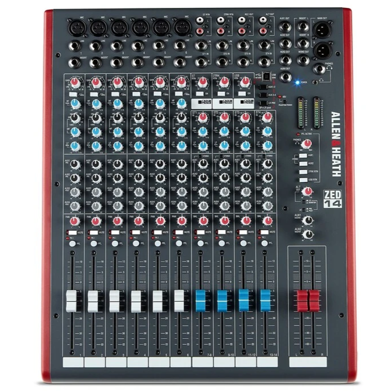 Allen & Heath ZED-14 | 12 Channel Mixer with USB