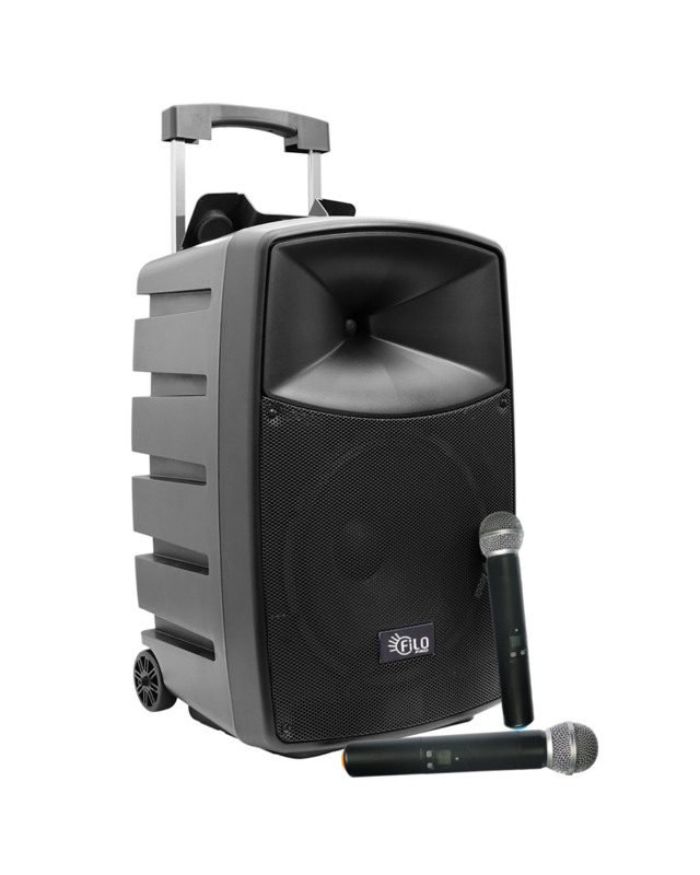 Filo FDA15 | Portable Speaker System  With Cordless Microphones