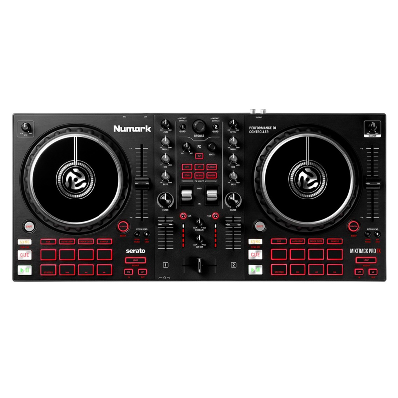 Numark Mixtrack Pro FX | 2 Deck DJ Controller with Effects Paddles
