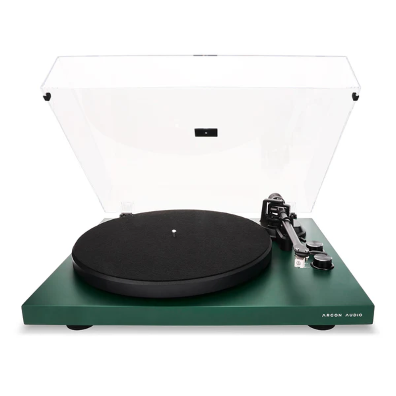 Argon ARGTTMKIIPGREEN | Belt Driven Turntable Pine Green (Lacquer)