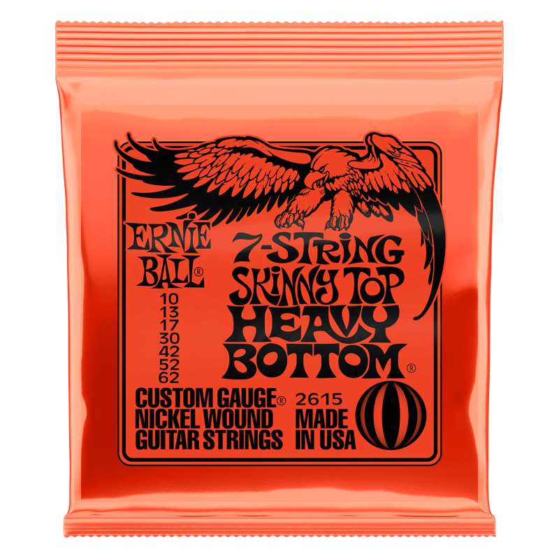 Ernie Ball 2615 | 7 String Sinny Top Heavy Bot (Nickel)