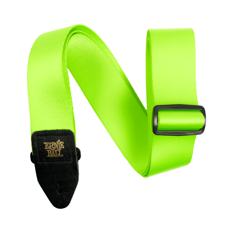 Ernie Ball 5320 | Premium Guitar Strap/Bass Strap - Neon Green