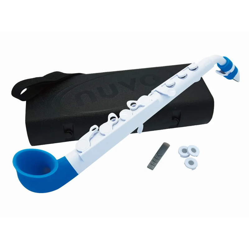 Nuvo | jSax 2.0 (White & Blue)