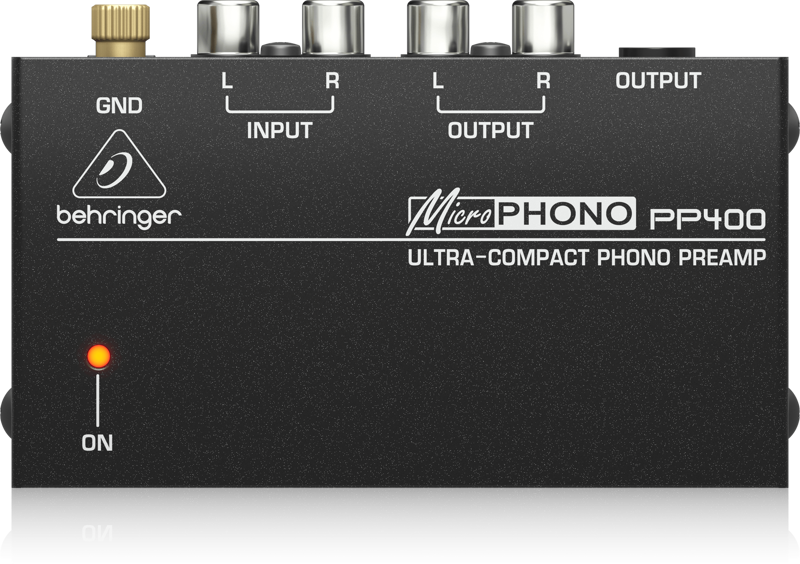 Behringer PP400 | Compact Phono Preamp