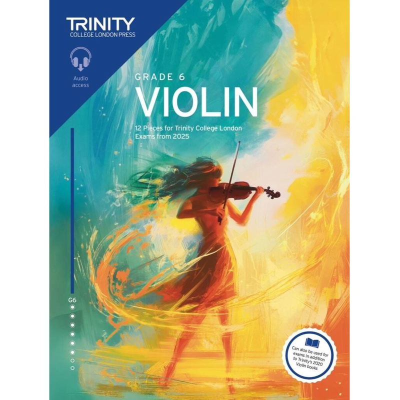 Trinity Violin Exam pieces from 2025 | Grade 6