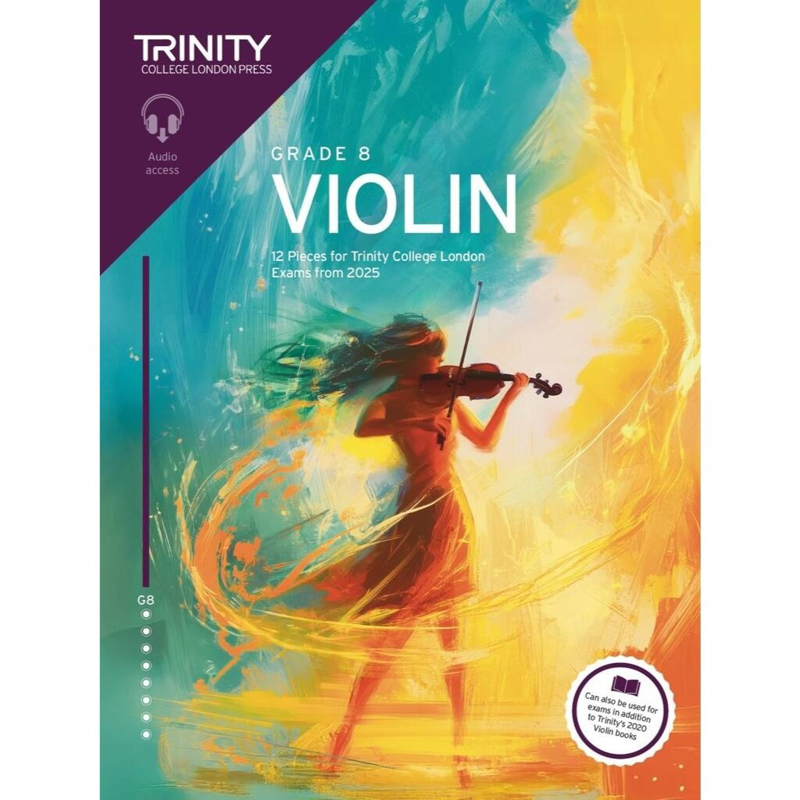 Trinity Violin Exam pieces from 2025 | Grade 8