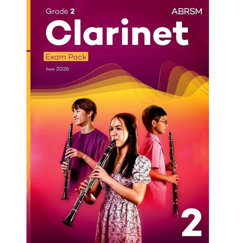 ABRSM Clarinet Exam pack from 2026 | Grade 2