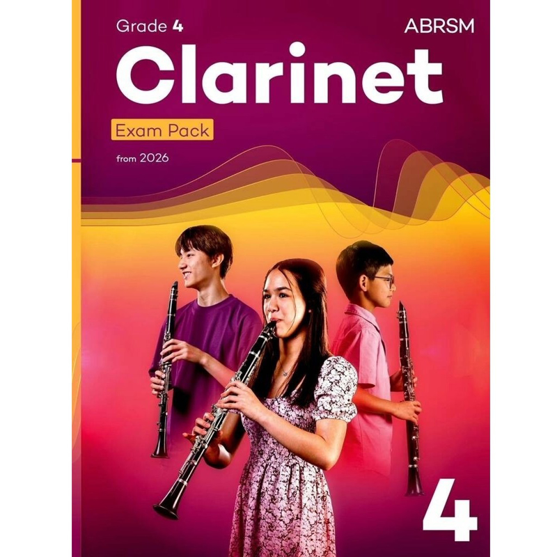 ABRSM Clarinet Exam pack from 2026 | Grade 4
