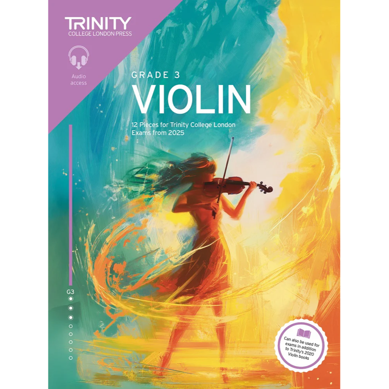 Trinity Violin Exam pieces from 2025 | Grade 3