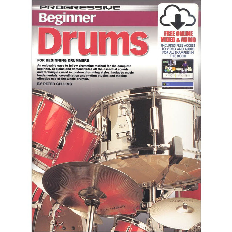 Progressive Beginner Drums | Online 