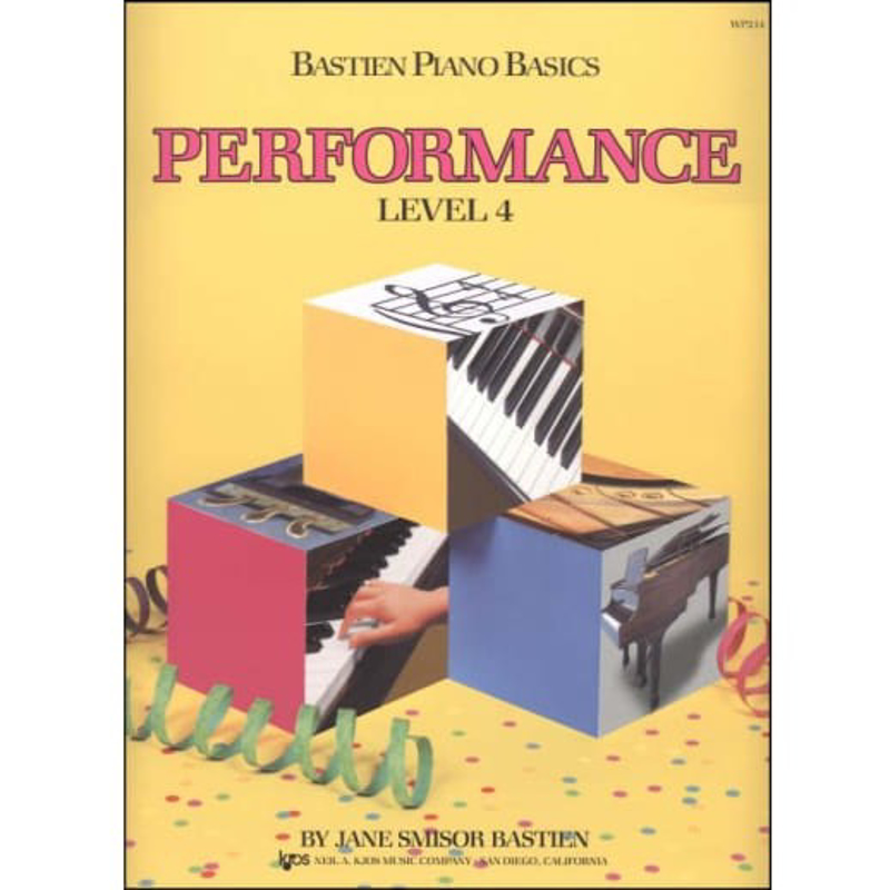 Bastien piano basics | performance level 4