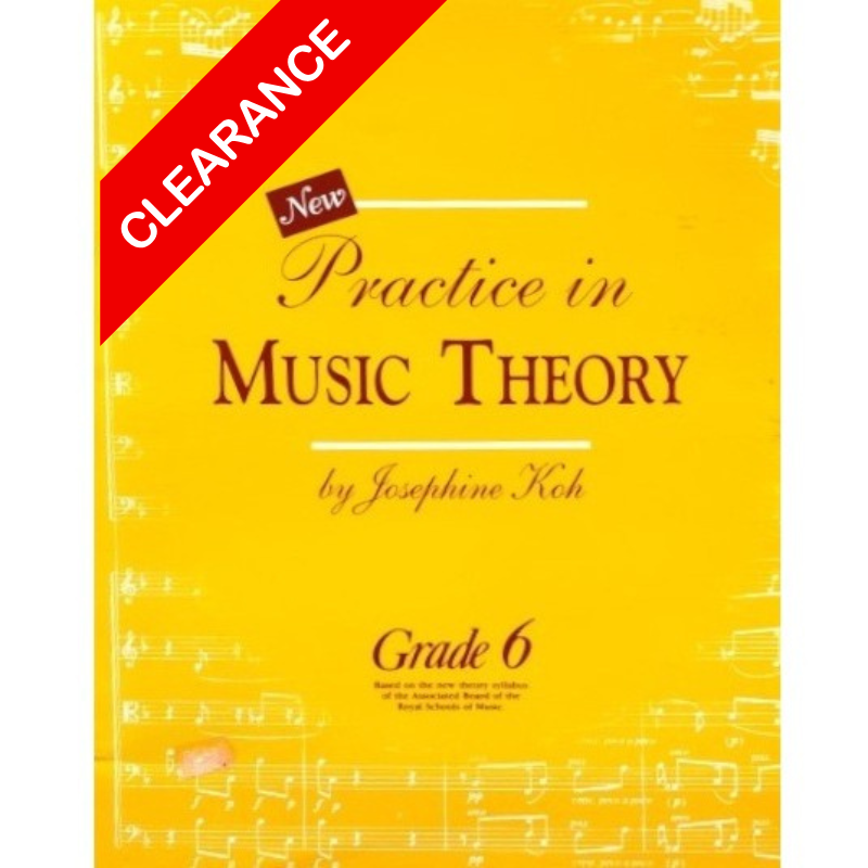 Picture of Josephine Koh | Practice in Music Theory Grade 6 (Clearance Stock)