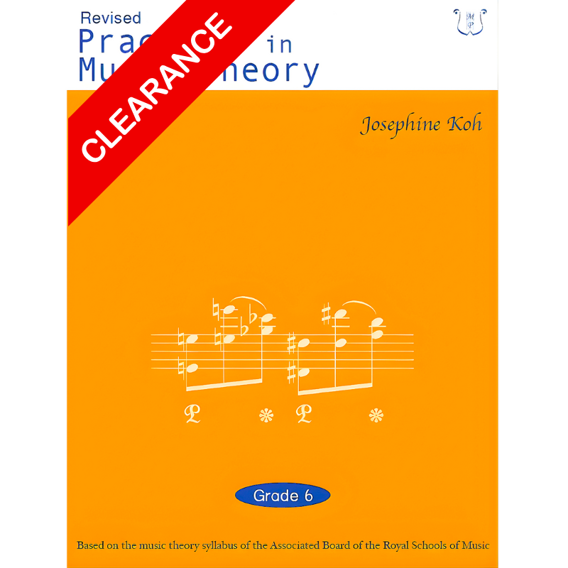 Picture of Josephine Koh | Practice in Music Theory Grade 6 (Clearance Stock)