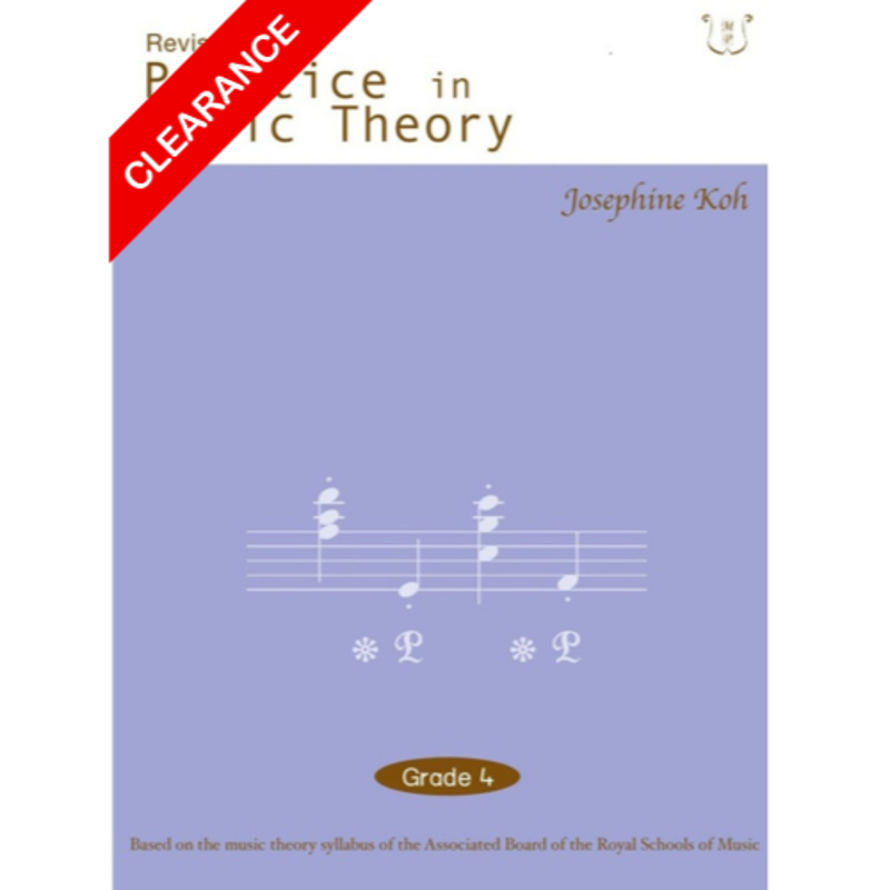 Picture of Josephine Koh | Practice in Music Theory Grade 4 - 2nd Ed. (Clearance Stock)