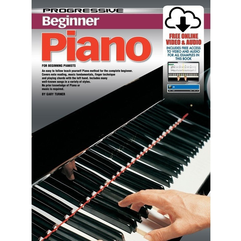 Progressive Beginner | Piano Book