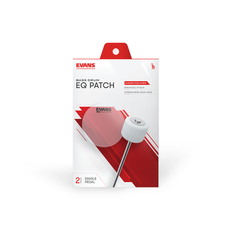 Evans EQPC1 | EQ Patch Clear Plastic Single Patch