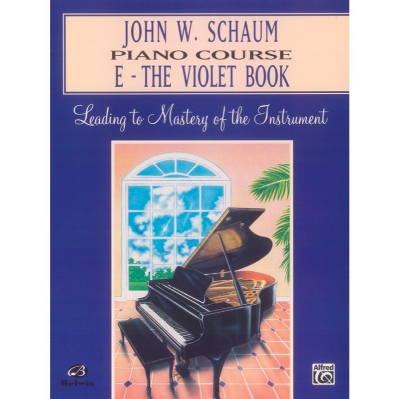 Schaum Piano Course | E - The Violet Book