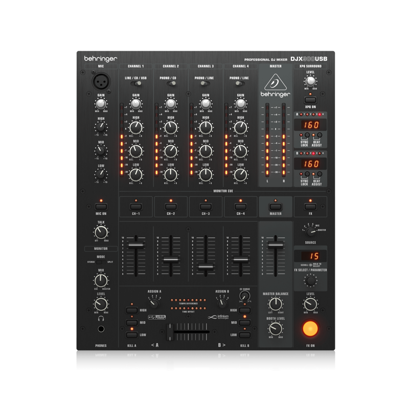 Behringer DJX900USB | 5 Ch DJ Mixer