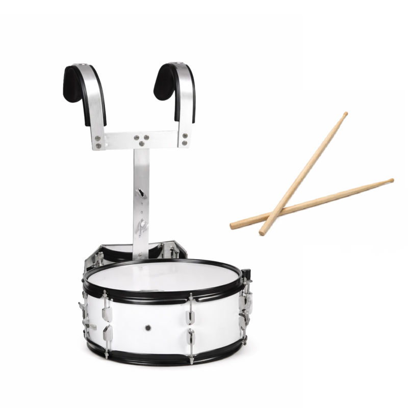 BK Percussion BK1455 | 14" x 5.5" Marching Snare Drum with Harness