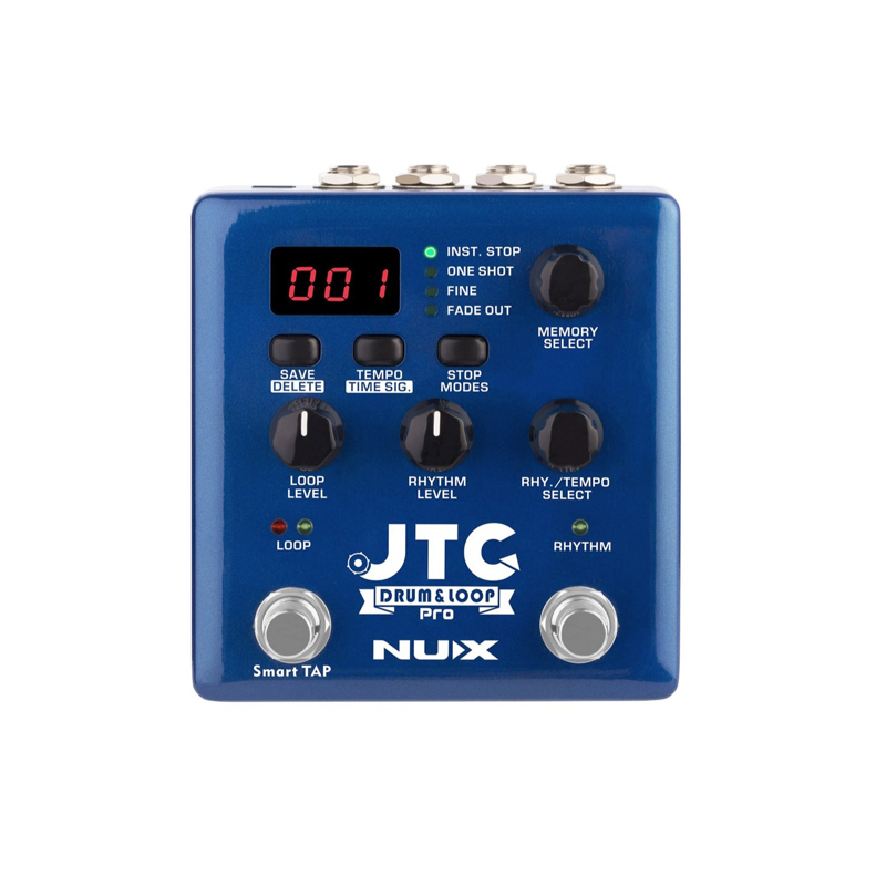 NUX JTC | Drum & Loop Pro Dual Switch Looper Pedal
