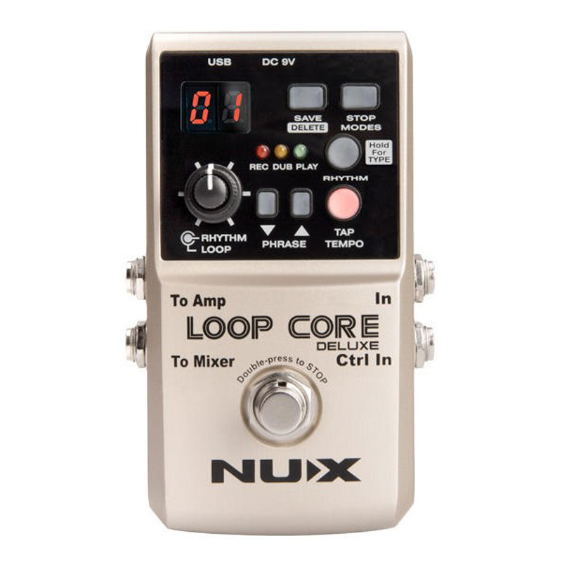 NUX LOOPCORE | Loop Core Deluxe 24-bit Looper Pedal 