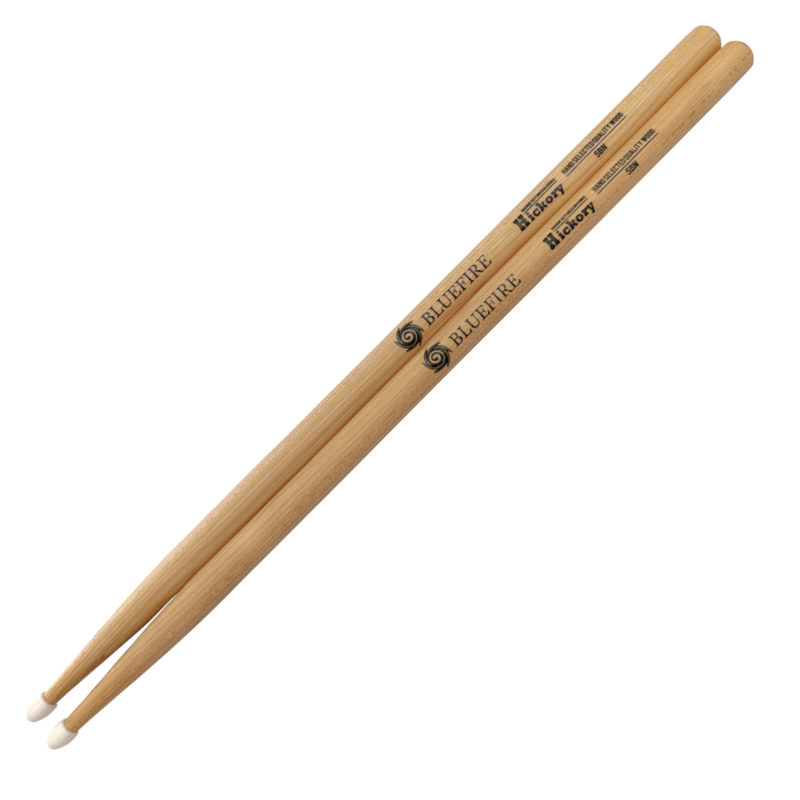 Hanflag Bluefire | 5B Hickory Blue Series Drum Sticks Nylon Tip
