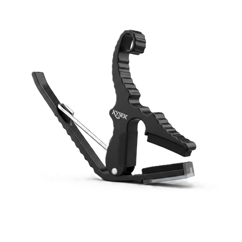 Kyser KYKG3B | Short Cut Quick Change Guitar Capo (Black)