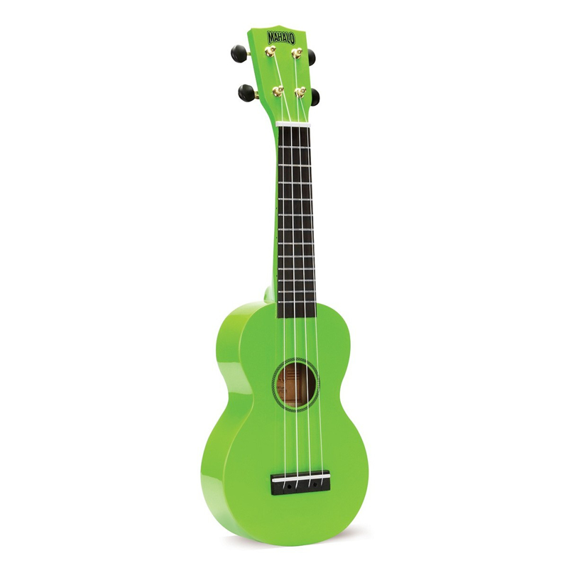 Mahalo MR1GRN | Rainbow Soprano Ukulele (Green)