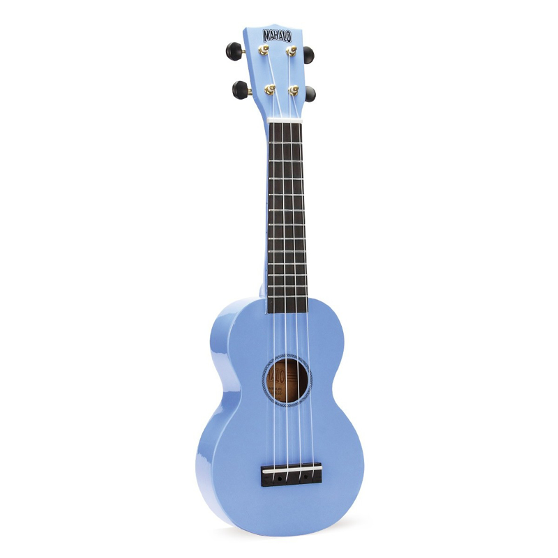 Mahalo MR1LBLU | Rainbow Soprano Ukulele (Light Blue)