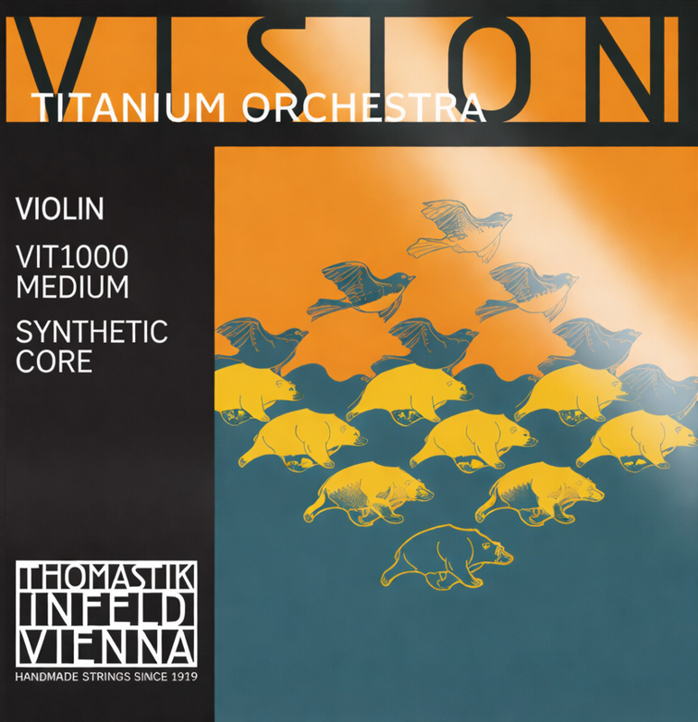 Thomastik VIT100o | Vision Titanium Orchestra Violin String Set (3/4 - 4/4)