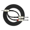 Kirlin Y-362PRL | 1x 3.5mm TRS Jack to 2x 1/4" Mono Jack (2M)