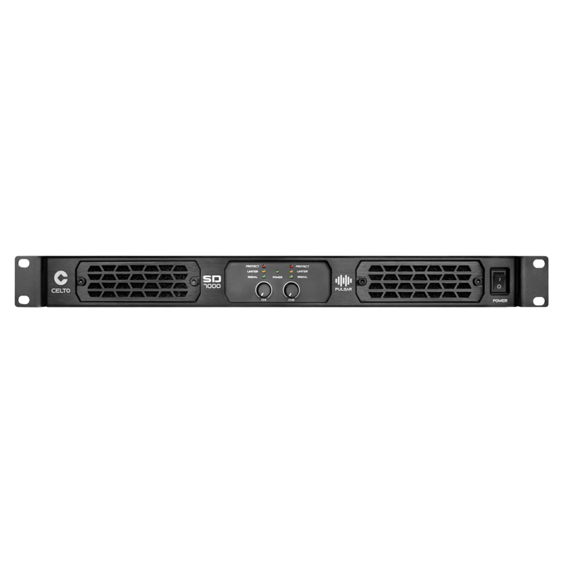 Celto SD7000 | 1U Stereo 2x 3500watt Power Amplifier