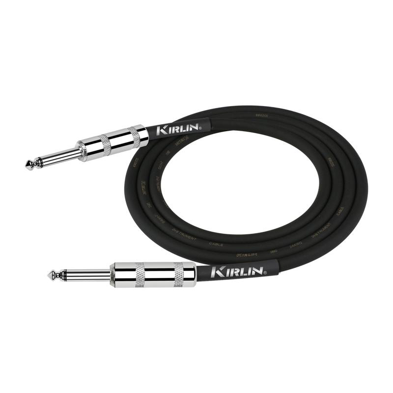 Kirlin IPCV-241-BK | 3M Jack to Jack Instrument Cable 3