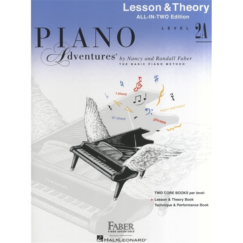 Piano Adventures All in Two | Lesson & Theory Level 2A