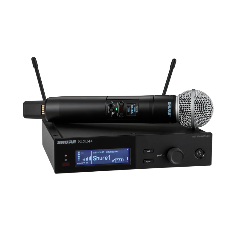 Shure SLXD24+/58 | Digital Wireless Handheld Mics System with SM58