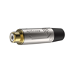 Roxtone RF2FC-NG | RCA Inline Female Connectors (Pair)