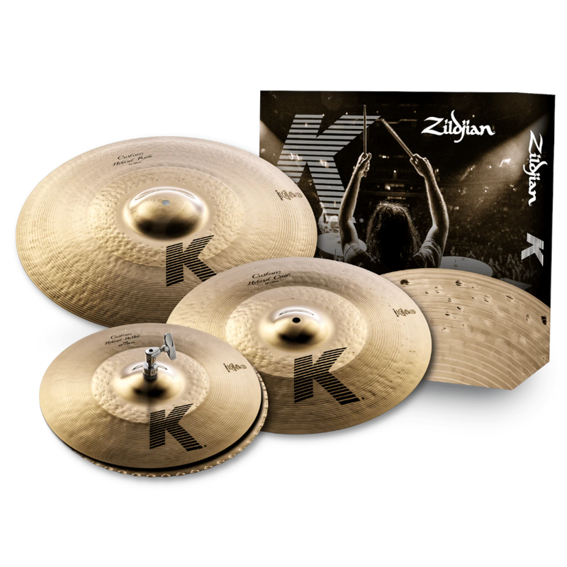 Zildjian KCH390 | K Custom Hybrid Cymbal Pack