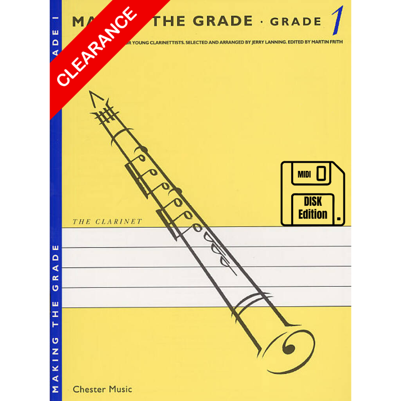 Making The Grade | Easy Popular Pieces Clarinet (Grade 1) Midi Disk