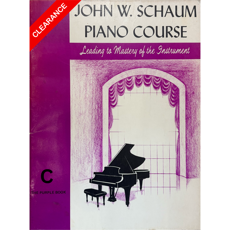 John W. Schaum Piano Course | C - The Purple Book